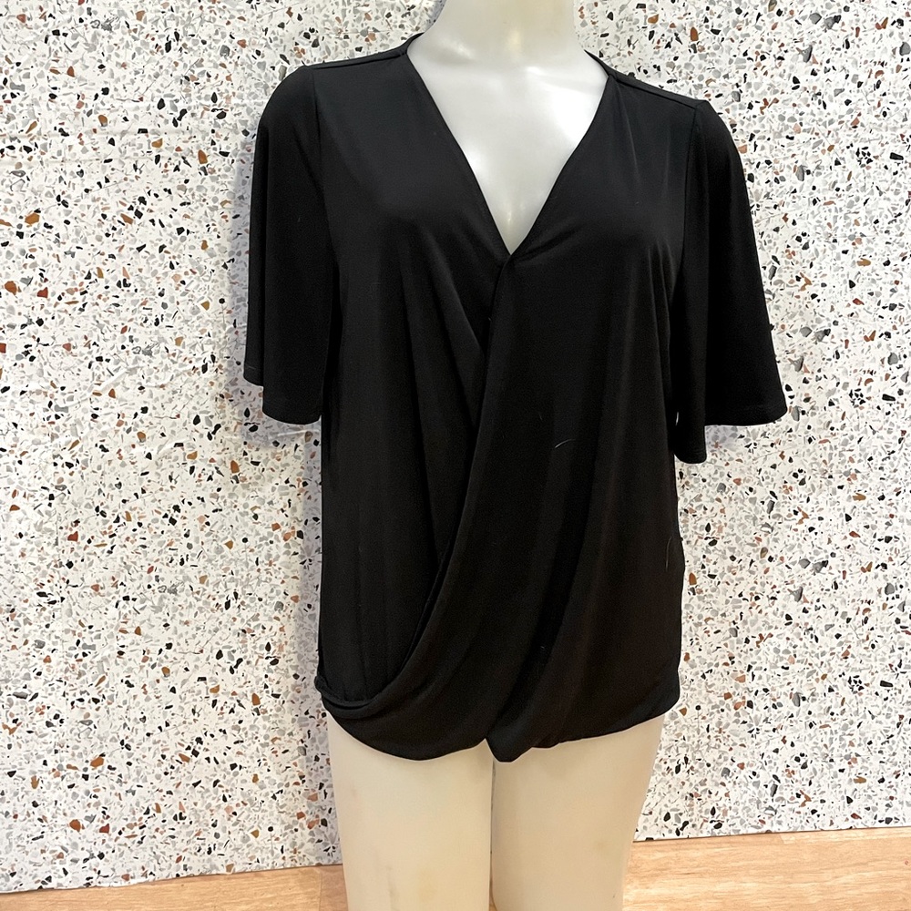 Chicos Flutter Sleeve Top